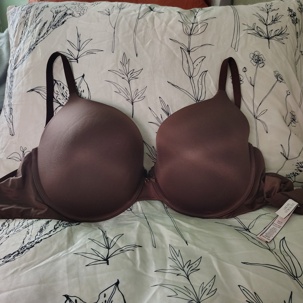 Victoria's Secret Brown T-Shirt Bra with Molded Cups